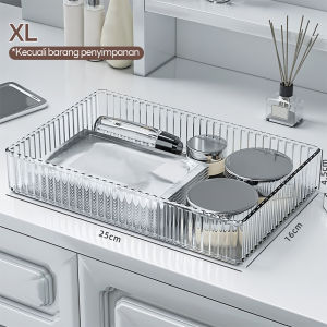 Mumystation Tempat Penyimpanan Kosmetik Akrilik  Organiser Laci Transparan Kapasitas Besar