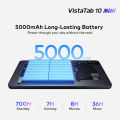 【New】itel VistaTab 10 Mini Tablet -  3GB+64GB - 8" HD+ IPS Display Screen - 5100mAh - Dual Speakers - AI Assistant with Learning Center for kid - Slim&Light Design. 