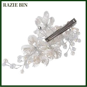 RAZIE BIN Bridal Flower Hair Clip Hair Jewelry Wedding Hair Accessory Luxury