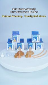 3 Design 2 Colors Baby Nipple Silicone Nipple Anti Colic Pacifier Duck-billed Drinking spout teat