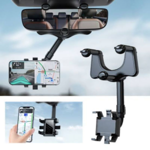 Phone Holder Mobil / Gantungan Hp Mobil Multifungsi Car Holder Spion Swiftspin Mobil Universal
