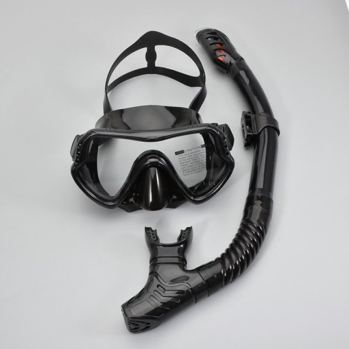 Snorkeling Set AntiFog Silicone tempered glass Diving Mask Original