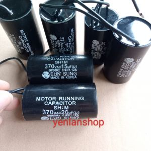 2 cái: Tụ điện máy bơm nước động cơ điện xoay chiều.