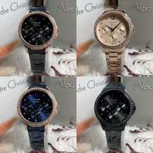 (BISA COD) Jam Tangan Wanita Alexandre Christie AC 2768 AC2768 Original Garansi Resmi 1 Tahun - Stainless Steel