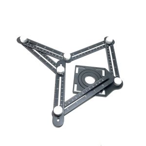 ไม้วัด ระดับ เจาะซีรูกระเบื้อง เรียกใช้เครื่องมือเทมเพลต บรรทัด วัด ฉาก ผลลัพธ์ เจาะปรับปรุงเซรามิก แบบหกพับ ที่มีรูปแบบที่รู่แก้ม ราคาไม้ประมาณ 30-50 บาท เป็นไหน