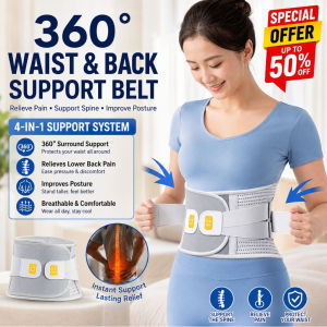 Back Support Belt Medical Grade Waist Protector Lower Back Pain Relief Sciatica Treatment Osteoporosis Care Elderly Friendly