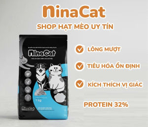 HẠT MÈO MIX RUỐC NINACAT 3 KG NGON MÊ LY