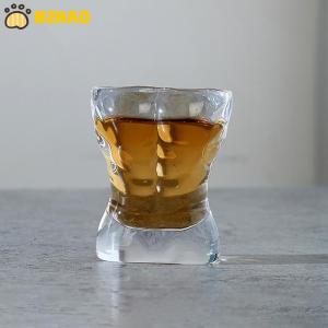 【N2HAO】 1PC New Unique Beer Cup Funny Men Women Body Shaped Transparent Wine Glass Bar Drinkware Cocktail Mug Coffee Juice Teacup