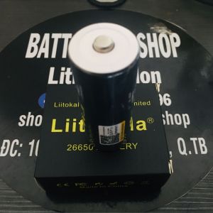 Pin sạc Liitokala Lii-50A 3.7V 4.2V 26650 mới 100% dung lượng 5000mah 20A (Đầu lồi) Dung Lượng Cao dùng cho đèn pin thiết bị điện tử cao..