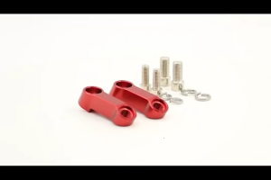Gương Xe Máy risers mở rộng Giá nhôm nâng cao gương mở rộng tầm nhìn 35cm để xem tốt hơn và an toàn