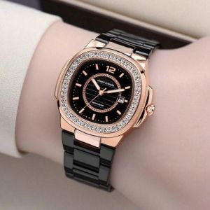Jam Tangan Wanita Original Seven Minute M775 Diamind Tanam Tanggal Aktif