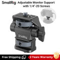 SmallRig Monitor Mount Giá Đỡ Màn Hình Camera Điều Chỉnh Được 360° Xoay và 180° Nghiêng với Ốc Vít 1/4"- 20 cho Màn Hình Ninja V và V+ 4886. 
