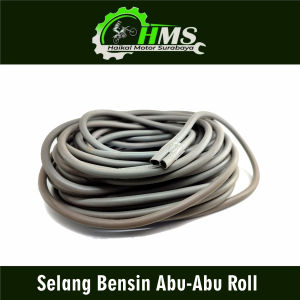 Selang Bensin Abu-Abu Roll (20 Meter) - Slang Seling Tali Kabel Saringan Penghubung Screen Oil