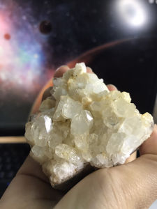 (Gieo duyên)Giá vốn đá ThẠch Anh tự nhiên năng lượng phong thủy thiền định yoga luân xa grid thanh tẩy R12