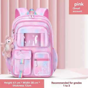 《Back to School Sales》Refrigerator Door Kid School Bag Large Capacity Waterproof Children school bag (6-15Y)Spine Protection Ergonomic Primary School Backpack