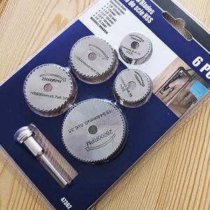 Bộ 6 Cái Lưỡi Cưa Tròn Mini Đĩa Cắt Thép Tốc Độ Cao 1/8 "Chuôi Dremel Phụ Kiện Dụng Cụ Khoan Xoay Cho Gỗ Nhôm Cắt-Belove