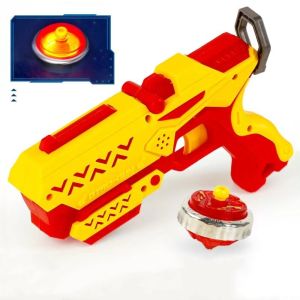 YOUSHI TOP Dạ Quang Con quay hồi chuyển Dây kéo Kết hợp hợp kim Con quay dây rút ánh sáng Đồ chơi ngoài trời Phát sáng Đầu quay Cha mẹ và con cái