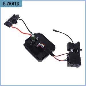 【E-WOITD】 1Pc Control Board+1Pc Switch 18V 21V For Dayi 2106 Brushless Electric Wrench Motherboard Accessories Speed Switch Brushless Control Board