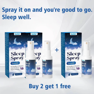【Deep Sleep & Relax】 Lavender Essential Oil Pillow Sleep Spray 30ml - TK Hot Sale - Fall Asleep Faster Release Stress