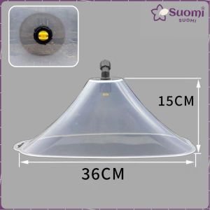 Suomi Misting Spray Nozzles Windproof Plastic High Pressure Misting Nozzle with Hood Sector