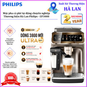 Máy pha cà phê Philips EP3888 Series 3800 Ultra tự động Espresso Americano Cappuccino Latte Iced Latte