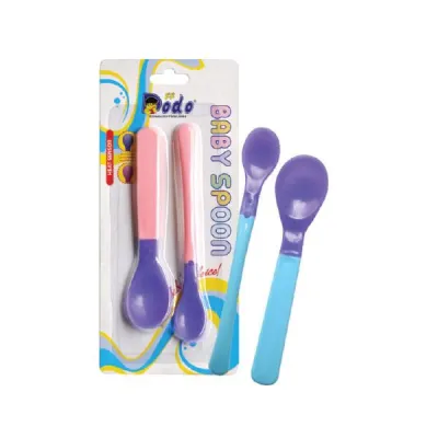 Sendok Bayi / Silicone Spoon with Heat Sensor Dodo / Sendok Mangkok Bayi dengan sensor panas