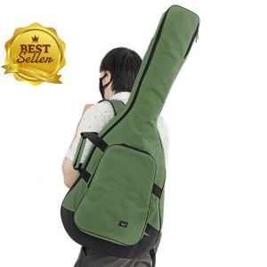 Tas Gitar Akustik 3/4 Jumbo Bahan Lapis Busa Tebal Anti Air Model Ransel Kuat Awet Keren