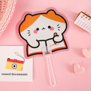 Harga Grosir - Hand Fan Aesthetic Lucu / Kipas Gagang Cartoon Korean Style