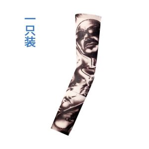 Summer Cooling Flower Arm Sleeves UV Protection Tattoo Arm Sleeves Outdoor Sport Sun Protection Arm