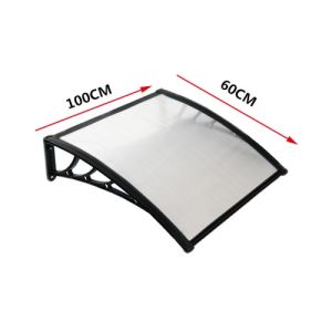 กันสาดหน้าต่าง กันสาดบังแดด ขาตั้งพลาสติกเสริมแรง กันรังสี UV มีให้สำหรับหน้าต่างและหลังคาและระเบียง