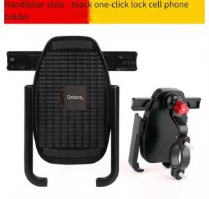 aluminum phone holder one button quick lock patented product