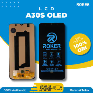 LCD TOUCHSCREEN SAMSUNG A30S OLED FULLSET ORIGINAL BY ROKER