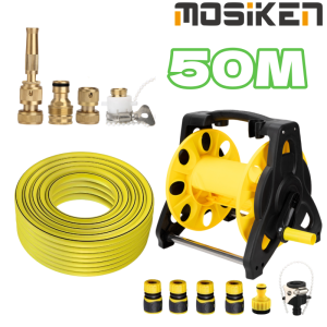 Garden Hose 10-50M Water Gun Set Multifunctional Water Gun For Household Car Washing And Watering