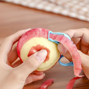 Multifunctional Fruit Peeler Finger Ring Continuous Scraping Tools Apple Peeler Home Kitchen Gadgets Accessories