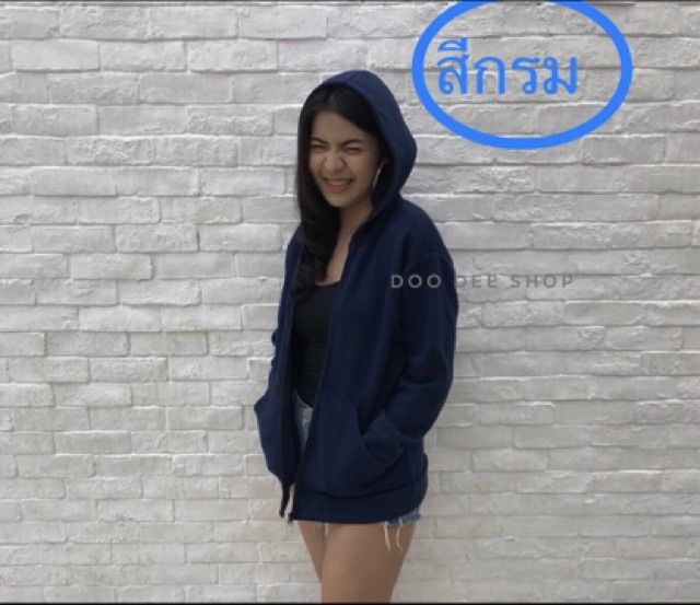 ⚡️⚡️ เสื้อกันหนาว เสื้อฮู้ด ผ้าหนา มีเชือก ⚡️ | Lazada Thailand