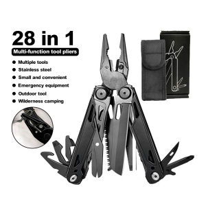 ATO TOOL Upgraded Version EDC Multi Tools Stainless Steel Multitool Pliers Outdoor Camping Folding Pliers
