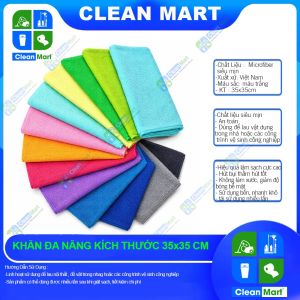 Khăn Đa Năng Kích Thước 35x35cm Combo 1Kg - CLEAN MART