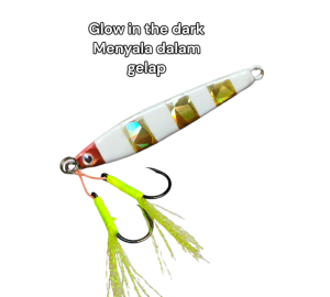 blanka  umpan microjig  10g metal jig 15g micro jig kiler umpan casting umpan jigging umpan lures micro jig seat asist hoks asist jig micro