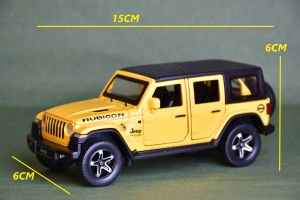 Đồ Chơi Xe JEEP Warangler Sahara Hợp Kim Mô Phỏng Mô Hình Xe Mô Hình 6F21 Chạy Đà Có Dùng Pin  XTP02