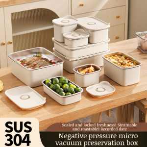 Food Grade Crisper Box Spray Paint Set Special Sealed Box Freezer Organizer Refrigerator Organizer