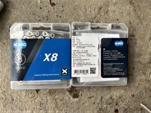 xích sên xe đap Xích 8 sên xe đạp KMC X8 116L