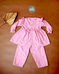 Stelan Dress tunik anak perempuan/model kekinian/Terbaru