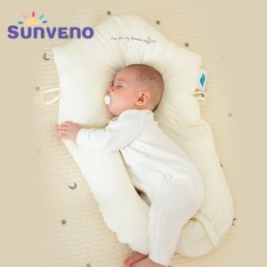 Newborn Anti-flat Head Shape PillowBaby Sleeping Breathable PillowAdjustable Side Height Mattresses for InfantPrevent Flat Head0-24 Months