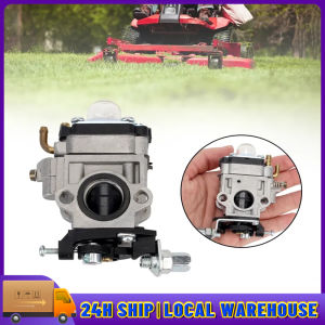 Scooter Brushcutter Carb Carburetor Power Tool 15mm Carburetor Kit For 40-5 43CC 47CC 49CC 50CC 2-Stroke Pocket Motorcycle Trimmer Cutter Chainsaw Gasoline Grass Trimmer Accessories