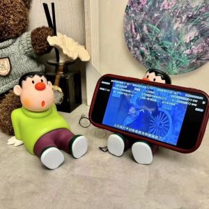 AU Giá đỡ điện thoại mô hình Hổ Mập đáng yêu Doraemon a Đồ trang trí mô hình đồ chơi trendy vật phẩm trang trí nhà cửa phòng khách lối vào