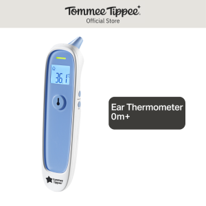 Tommee Tippee InEar Digital Thermometer Suitable for 3m+ Essentials for Newborn Baby 1 Second Instant Readings in Choice of ˚C or ˚F
