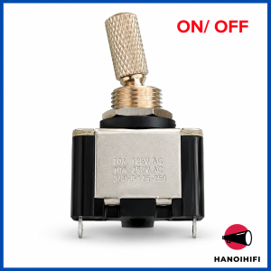Công Tắc Gạt Chống Nước ON/OFF/ON 15A/250V  Công Tắc Loa Công Tắc Phay Dứa Từ HÀ NỘI HIFI