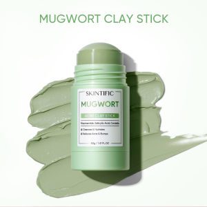 SKINTIFIC MASK CLAY STICK/CLAY MASK MUGWORT & ALASKA / MASKER WAJAH