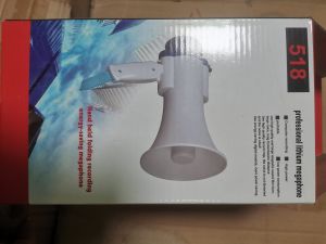 Megaphone Speaker Recording & Rechargeable Battery  for Outdoor Events