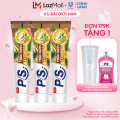 Combo 3 Kem đánh răng P/S Thảo Dược 100g/150g, cho 10 lợi ích răng miệng toàn diện với 10 thảo dược quý và công nghệ hiện đại. 